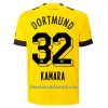 Camiseta de fútbol BVB Borussia Dortmund Kamara 32 Primera Equipación 2022-23 - Hombre